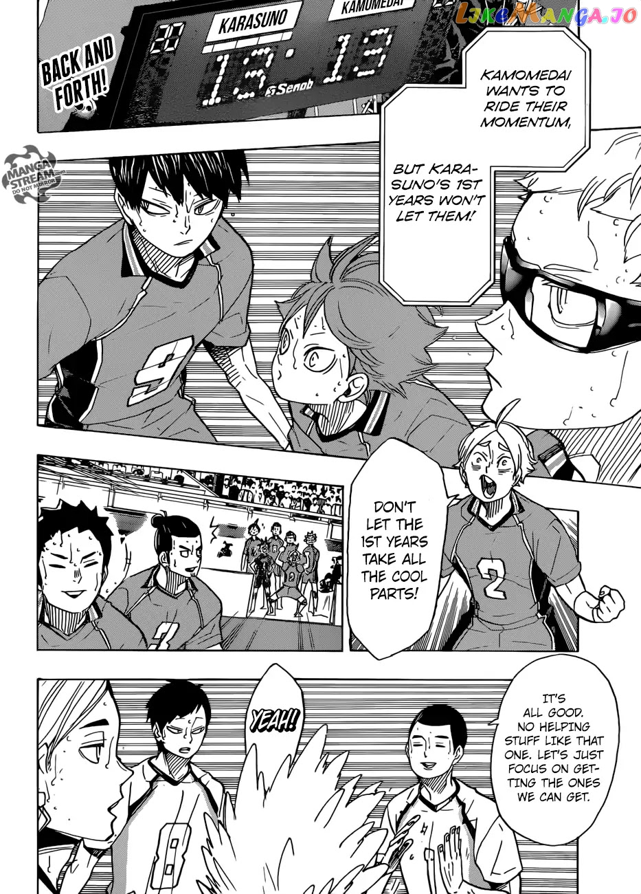 Haikyuu!!, Chapter 350 image 03